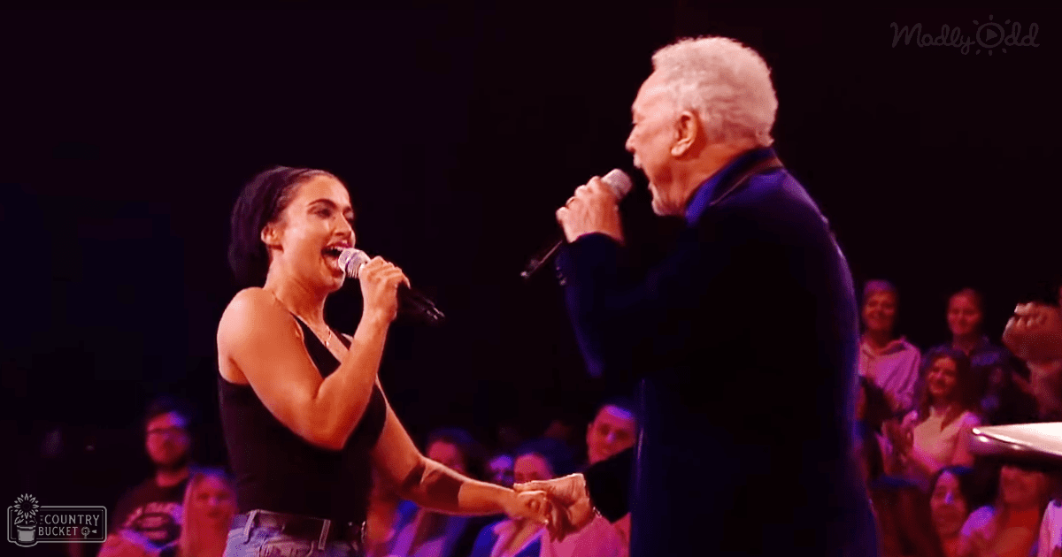 Bethzienna Williams and Tom Jones on The Voice UK