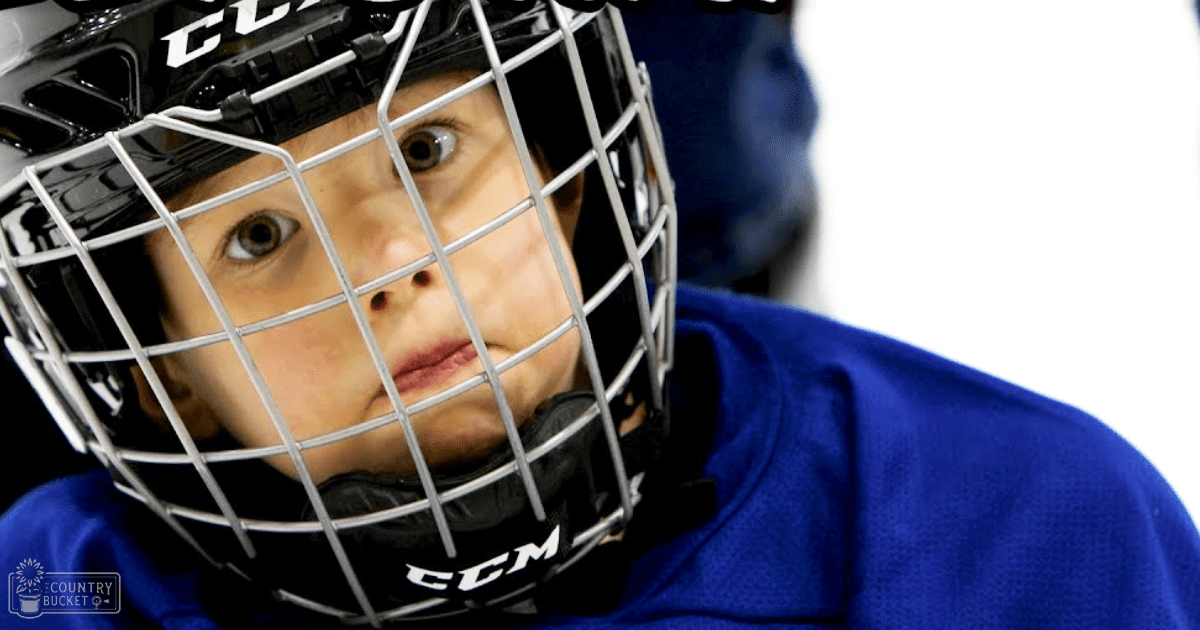 Kid Hockey Player
