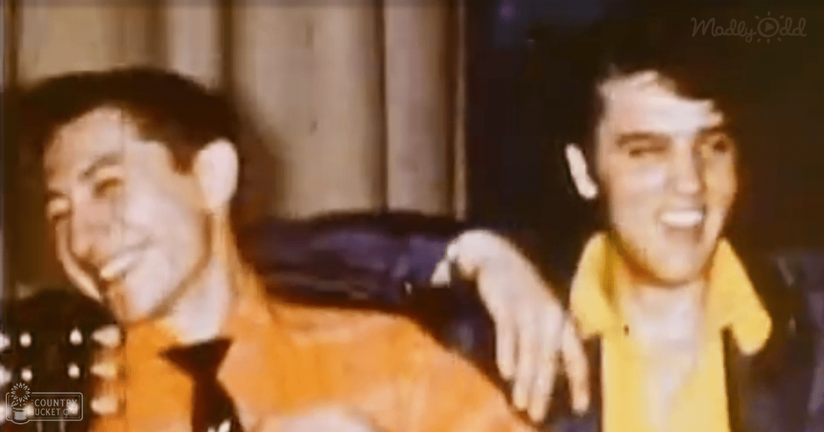 Rare Home Movie of Elvis Presley, Buddy Holly, Carl Perkins, And A Young Johnny Cash, Earliest Footage