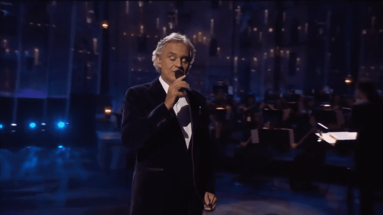 Andrea Bocelli in Hollywood