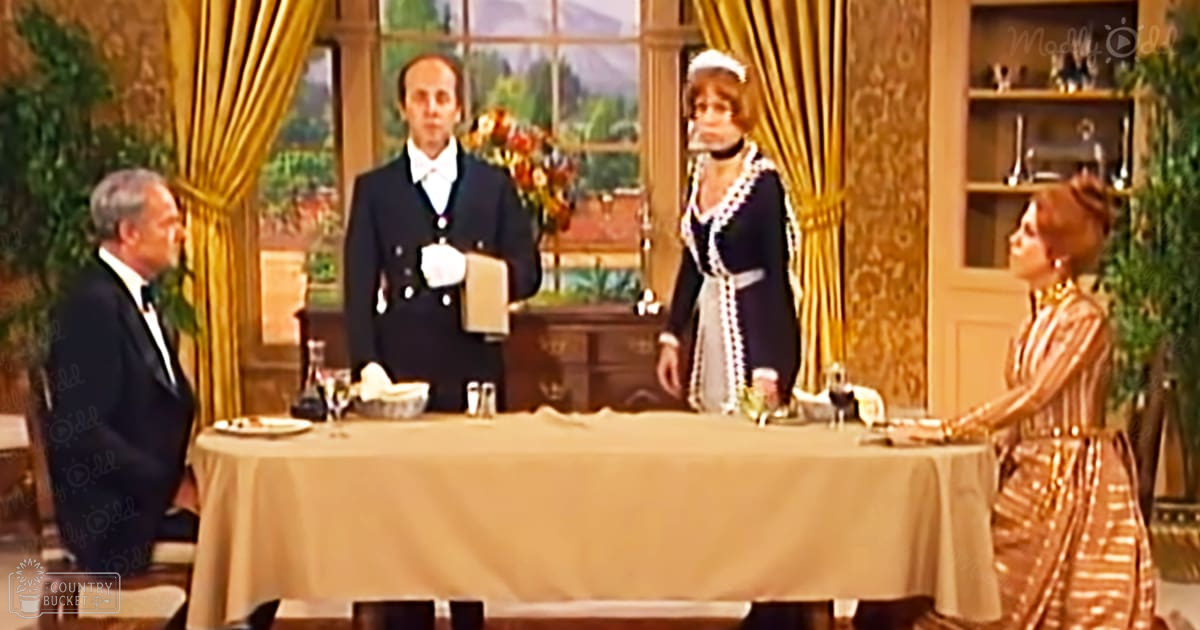 Butler and maid go to extremes on The Carol Burnett Show sketch