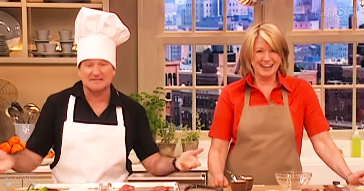 Robin William on The Martha Stewart Show