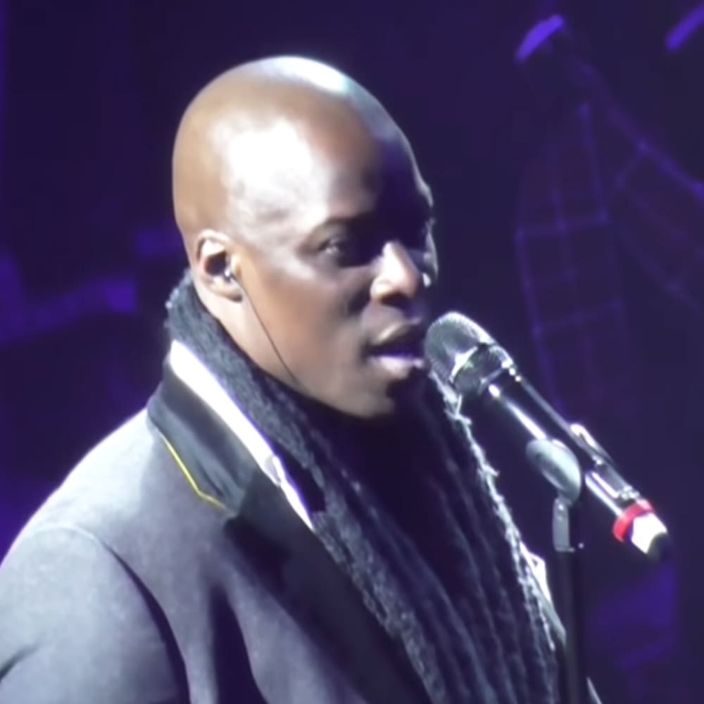Man singing