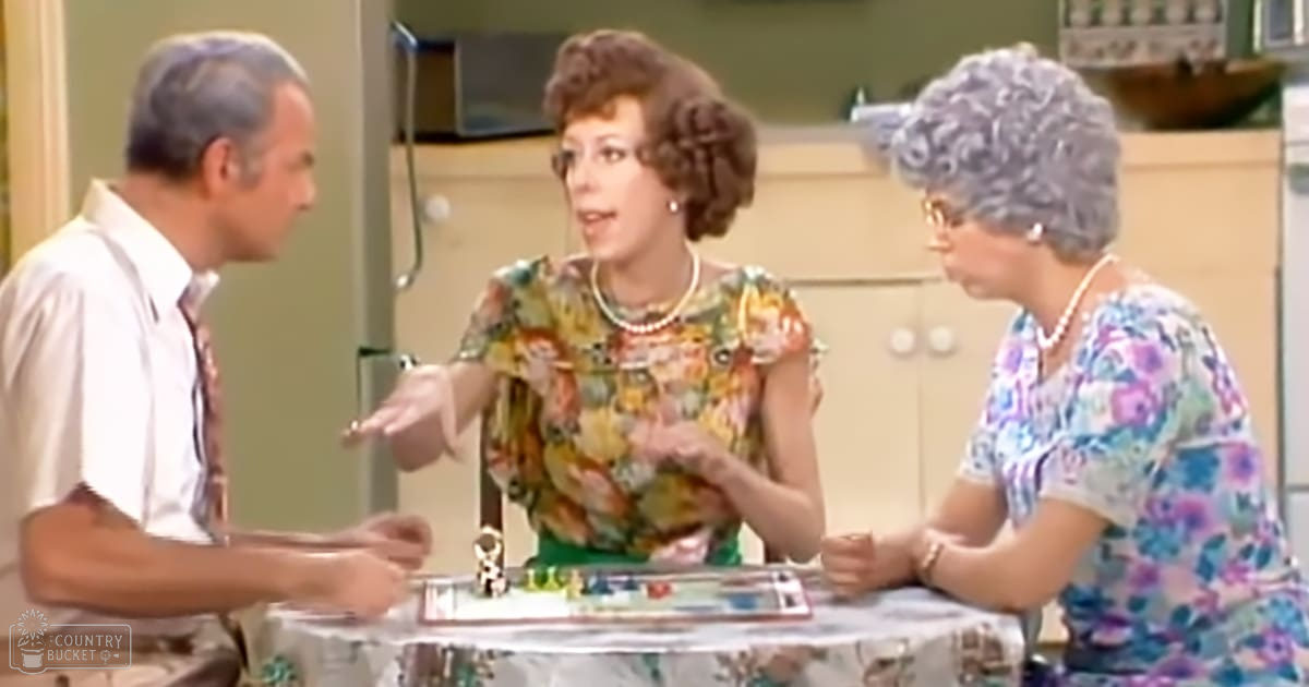 Vicki Lawrence, Carol Burnett, and Harvey Korman