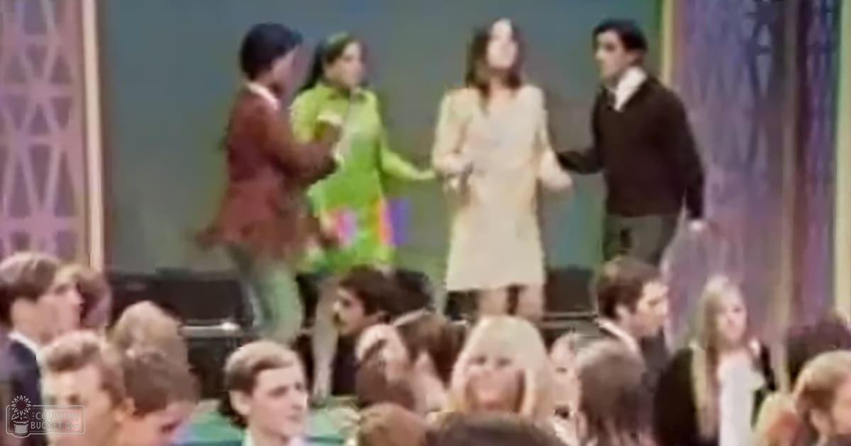 Children, teens/young adults, indoor stage performance, pastel-colored walls with geometric patterns, evening setting