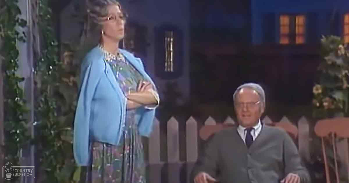 Carol Burnett and Harvey Korman
