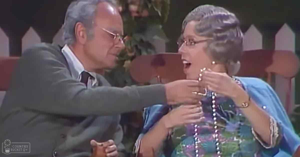 Carol Burnett and Harvey Korman