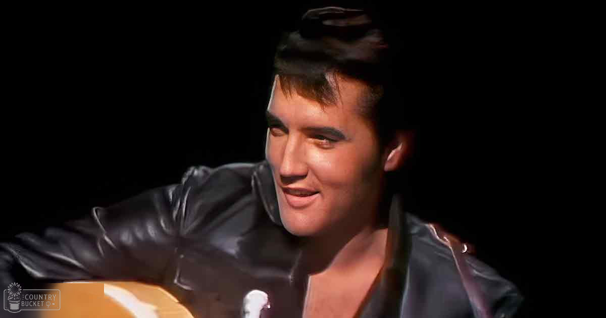 An adult male singer in a theatrical setting, wearing a black leather rockabilly-style jacket with 'Madly Odd' text visible. A guitar suggests musical performance.