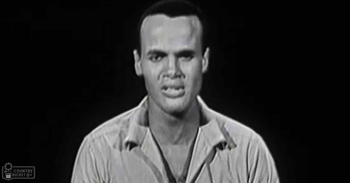 A young adult male wearing a loose, mid-20th-century style collared shirt with long sleeves in an indoor setting with controlled lighting.