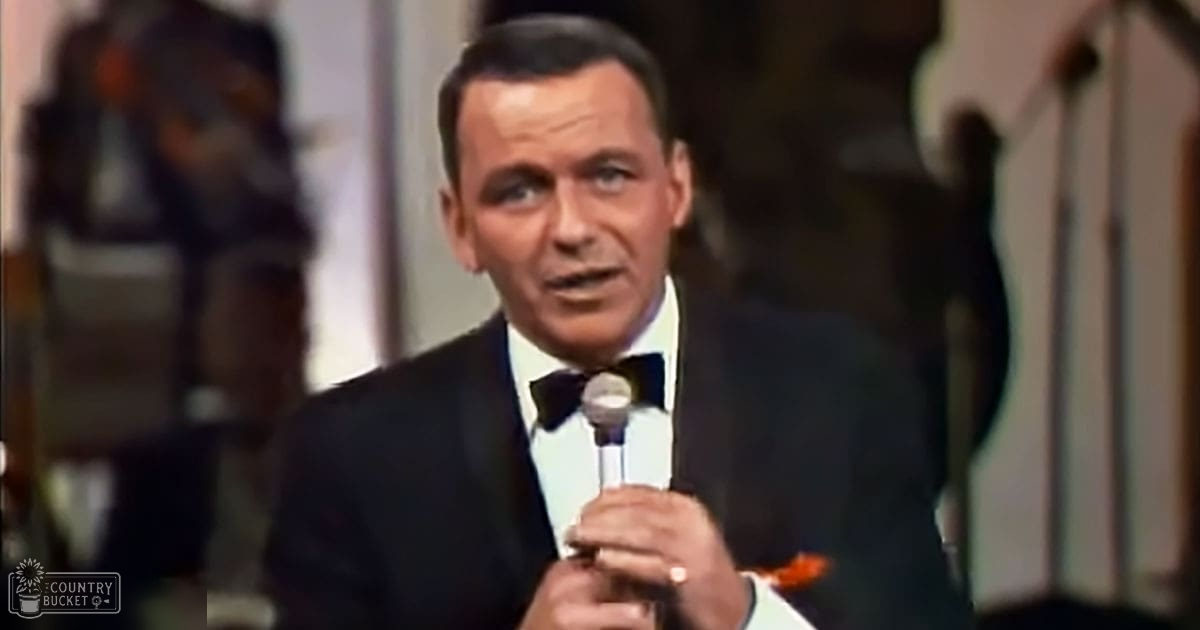 A middle-aged male adult in a well-fitted black tuxedo with a white shirt and black bow tie, holding a microphone on what appears to be a stage or performance area with blurred figures in the background.