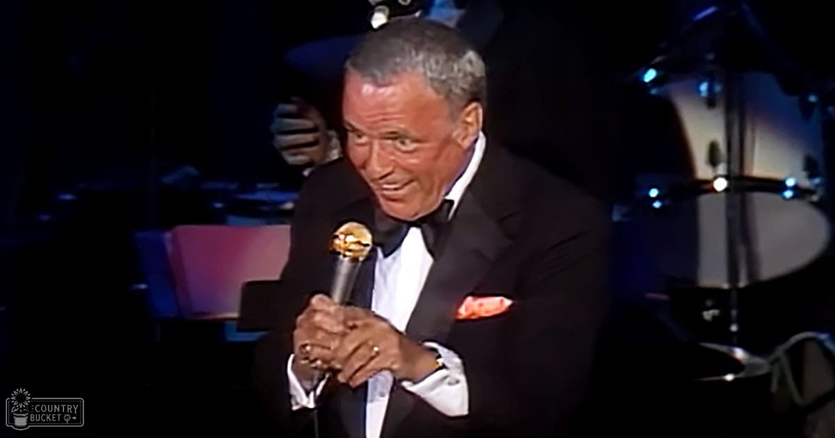 A middle-aged adult male in a formal tuxedo with a white shirt, black bow tie, and an orange pocket square stands on stage during what appears to be a musical performance.