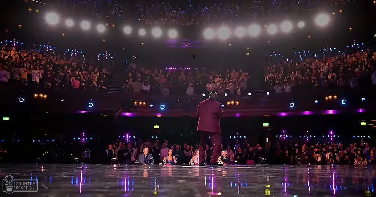 77-year-old singer Mel Day performing on BGT