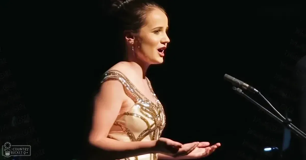 Amira Willighagen emotionally sings ‘I’ll Walk With God’