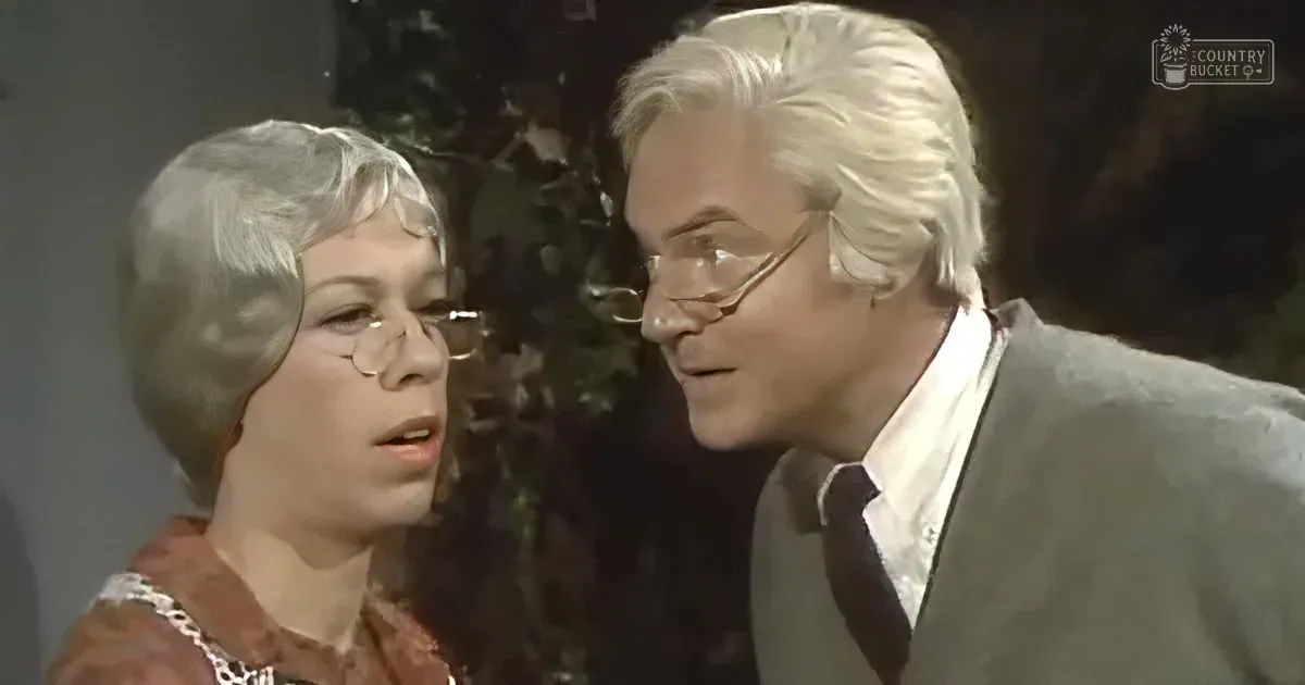 Carol Burnett and Harvey Korman