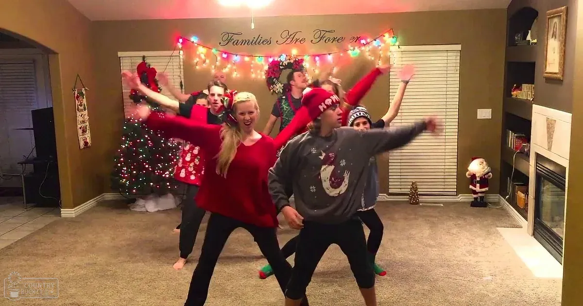 Eight Kids + Mom's Sweaters + Justin Bieber = Fun Christmas Memories