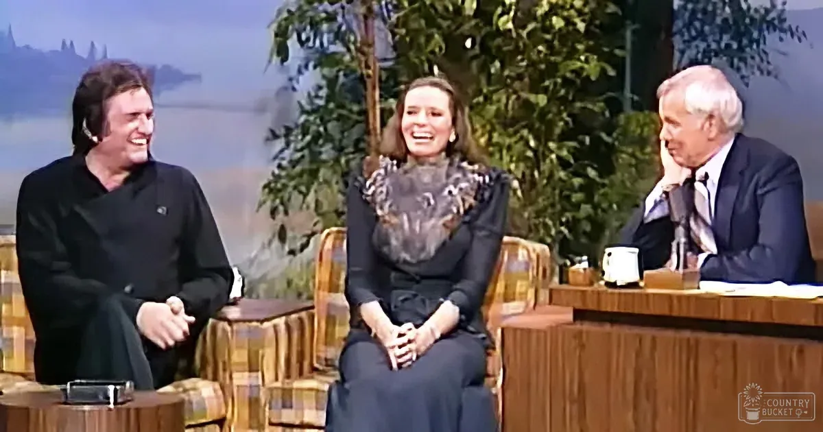 Electrifying Performance on 'Carson' by Johnny Cash and His Wife June
