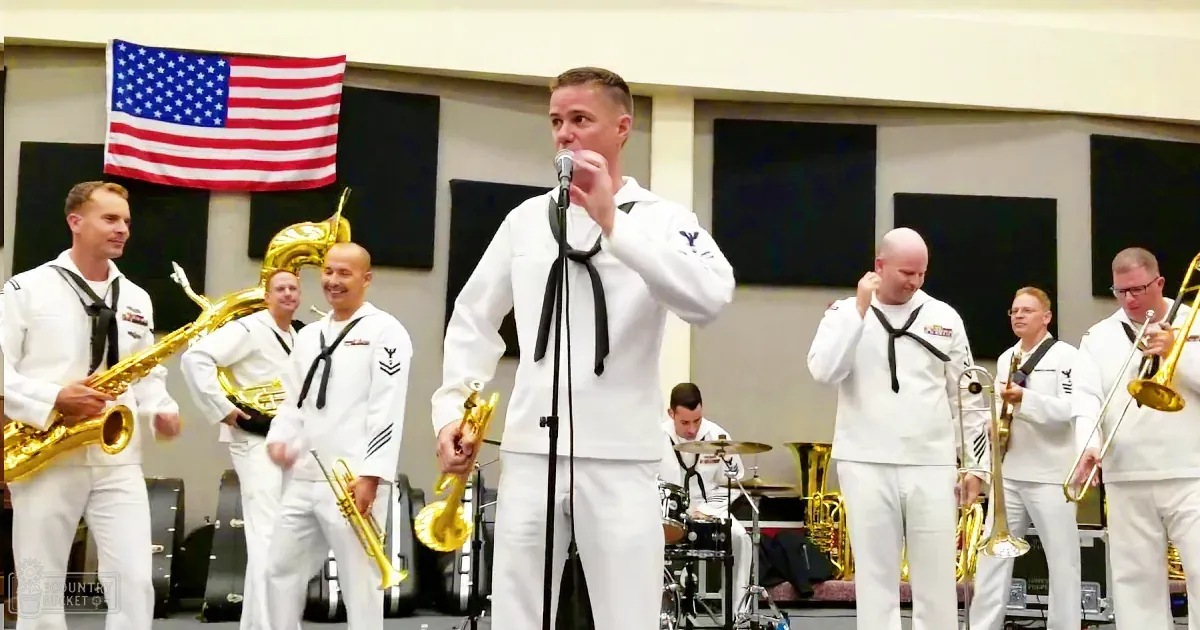 High School Band Stuns With Risky Trombone Routine. Hold Your Breath!