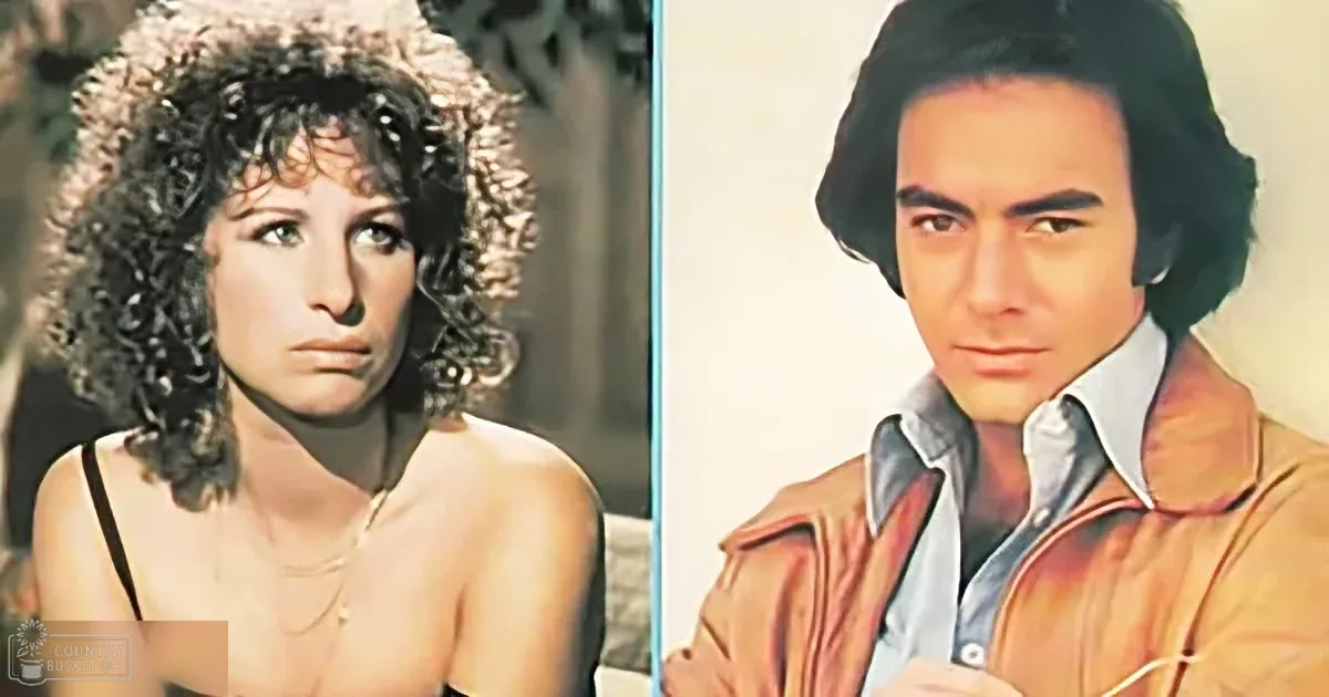 Neil Diamond and Barbara Streisand