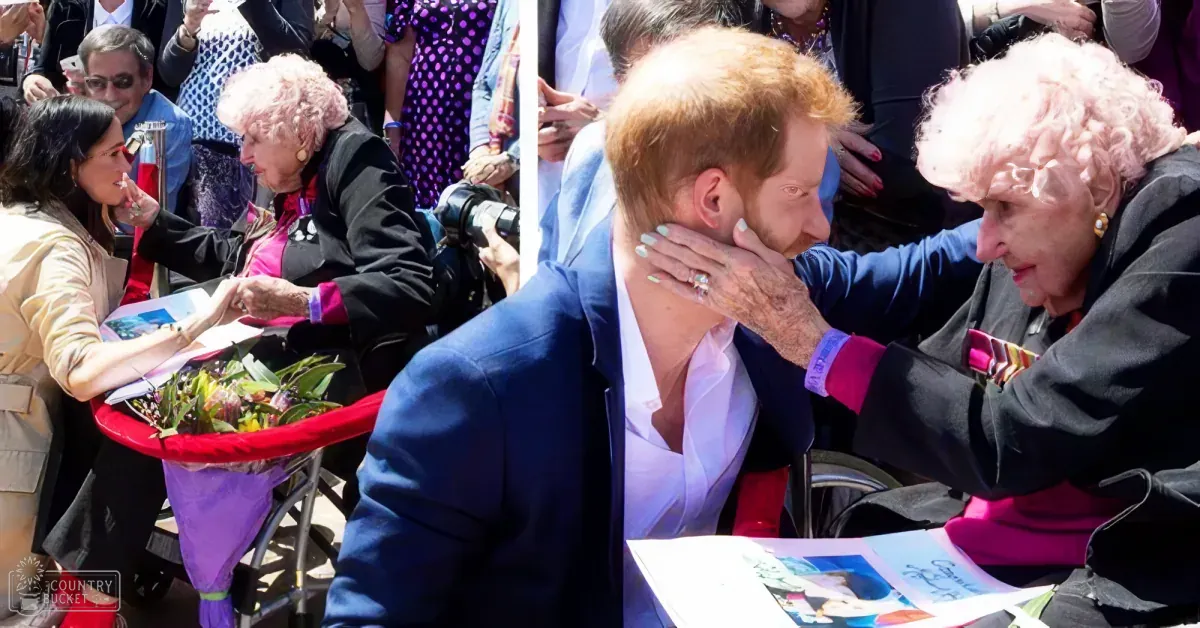 Prince Harry and Widow with Meghan