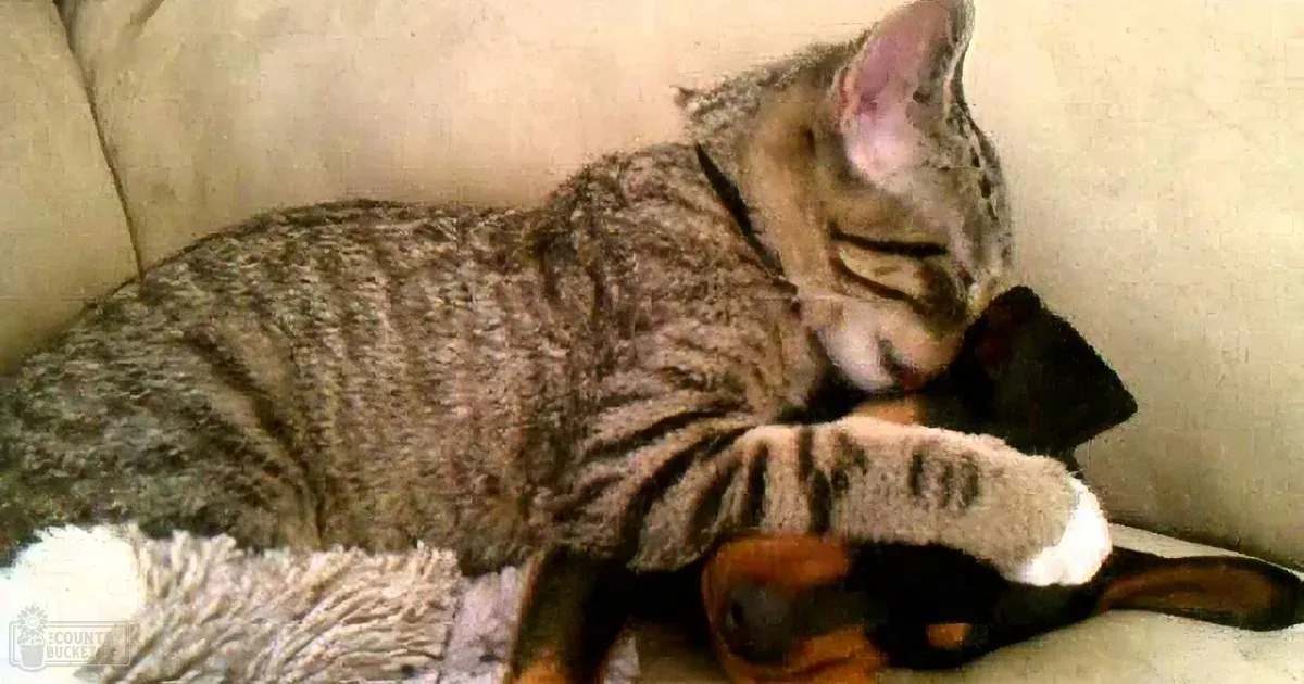 This Kitten Was Not Going to Survive. What This Dog Does to Save Her Life Is Amazing! OMG!