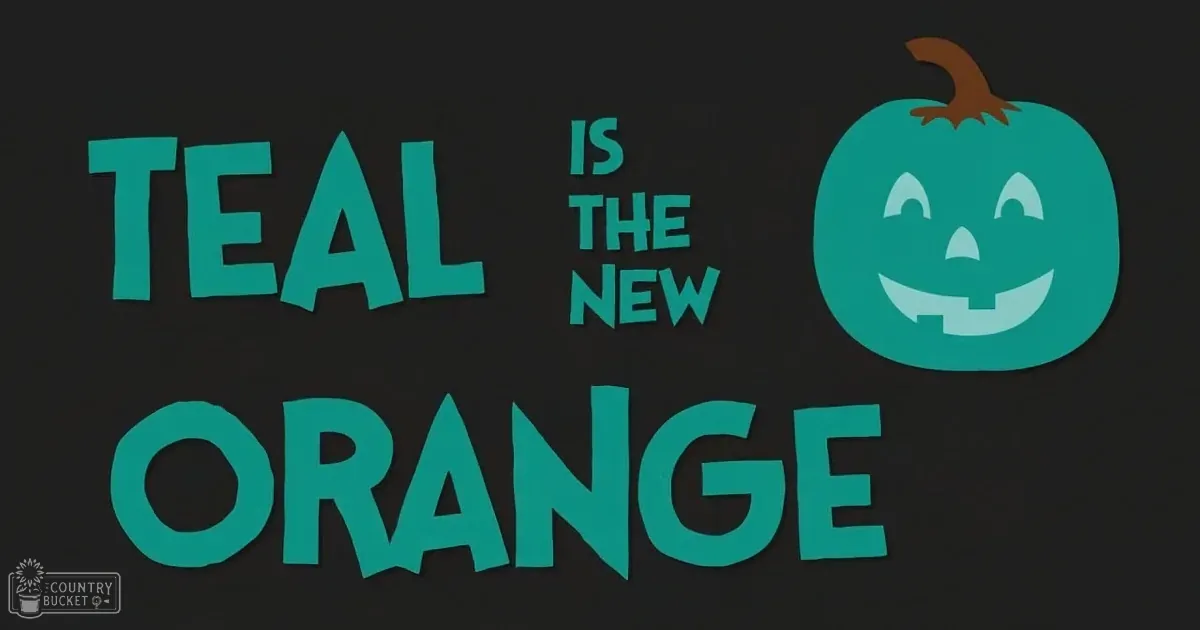 Teal Is the New Orange: Find out Why Some Pumpkins Are a Very Different Color
