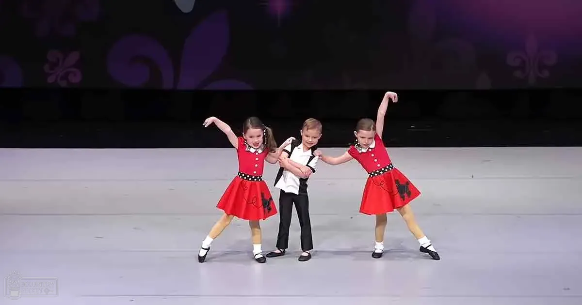 Three adorable dancers