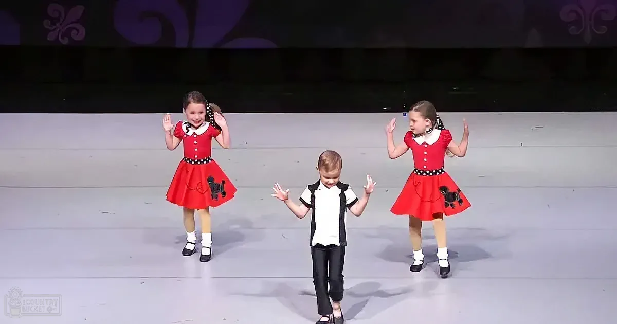Three adorable dancers