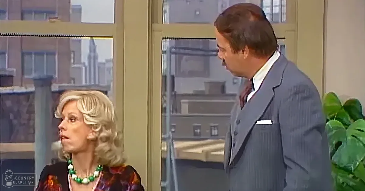 Tim Conway and Carol Burnett